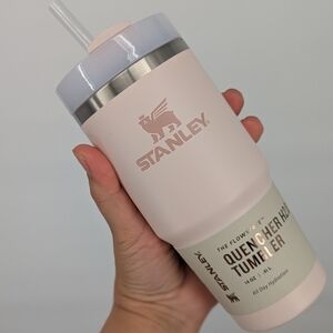 New STANLEY Quencher H2.0 Flowstate Tumbler cup 14 oz Cup Pink Rose Quartz
